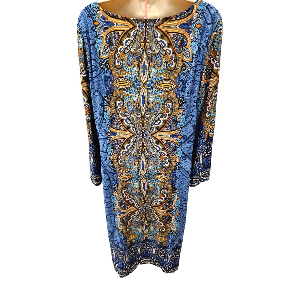 Sunny Leigh Large Geo Gold Medallion Dress - Picture 4 of 7